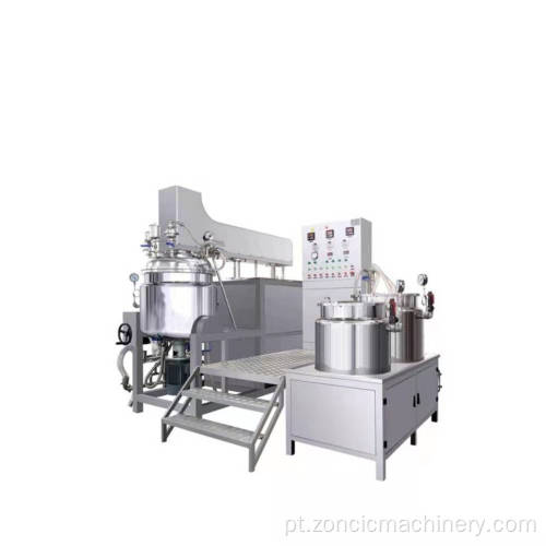 50L/100L hot sale lab high shear emulsifi vacuum food homogenizer tank mixer cosmetic emulsifier machine